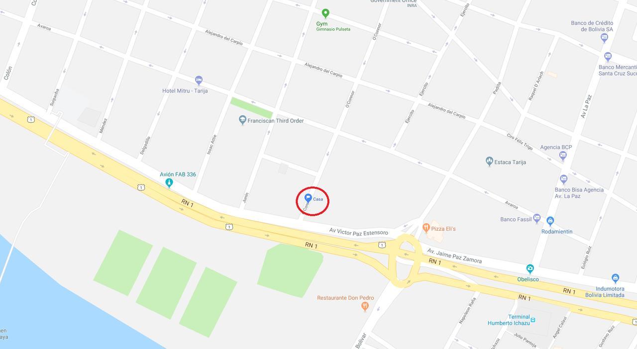 Appartamento Linda Casa Acogedora Tarija Esterno foto